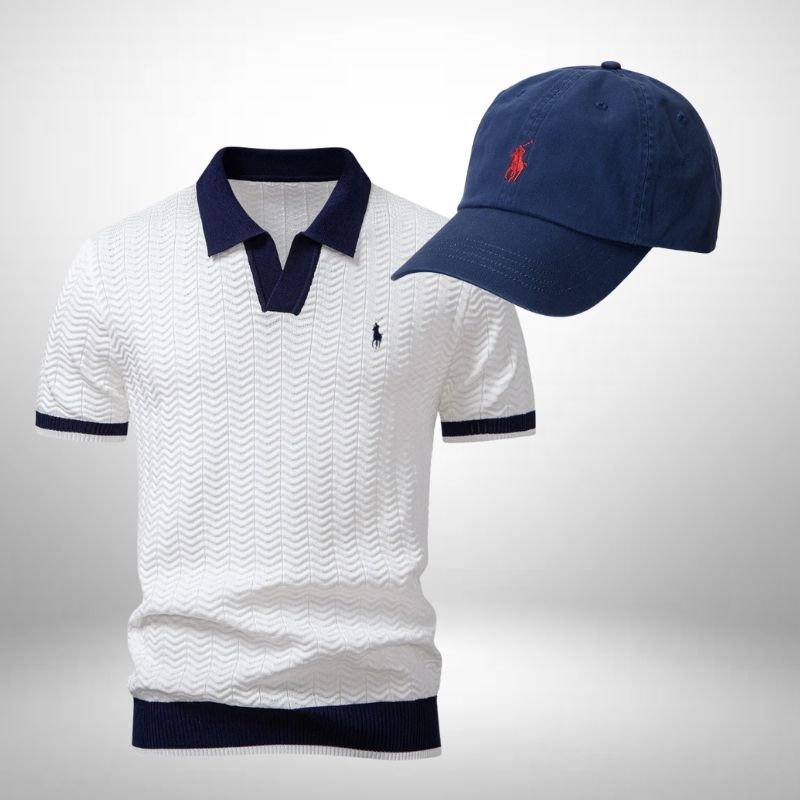RL Poloshirt + Cap – Kauf 1, Erhalte 2 Teile